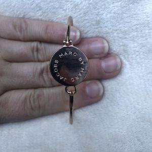 Rose Gold Mark Jacob Hinge Bracelet